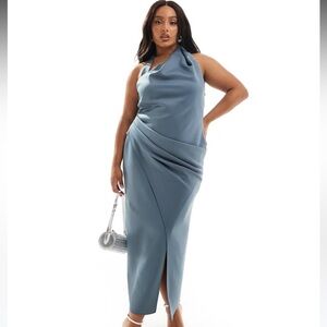 ASOS dress blue